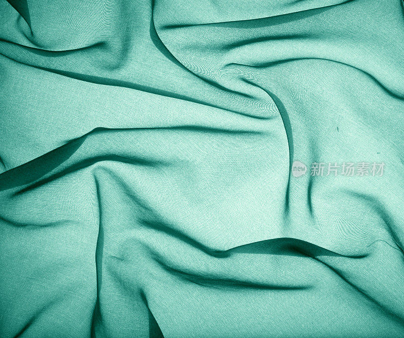 蓝绿色烟熏丝绸背光