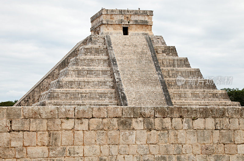 Kukulkan庙金字塔,墨西哥