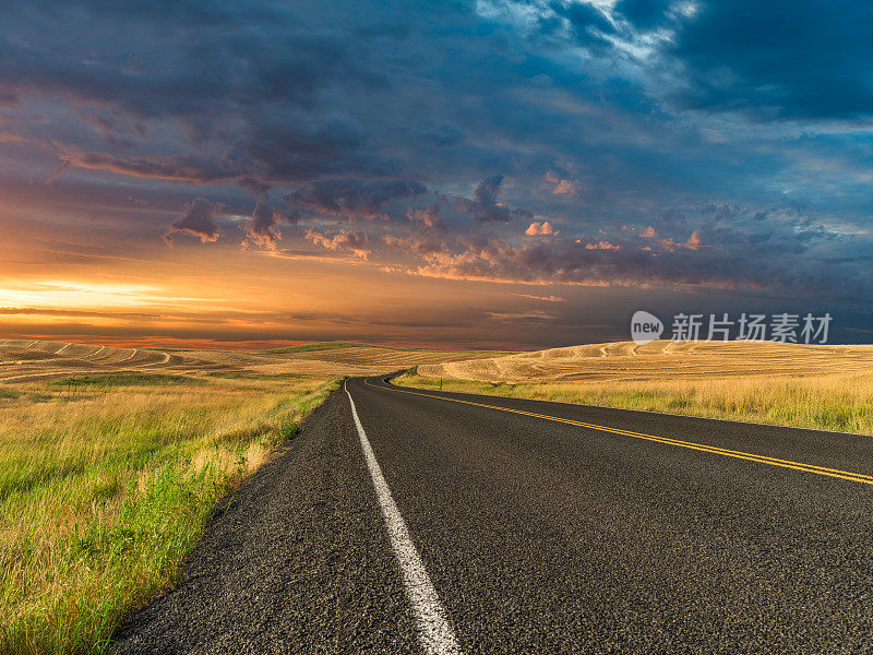 帕卢斯的蜿蜒道路