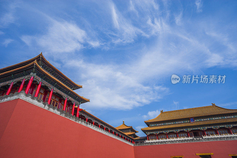 紫禁城，北京，中国;