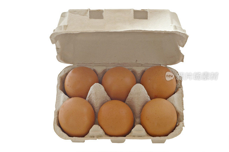 盒子里有六个鸡蛋