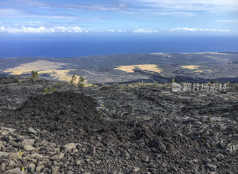 火山链视图