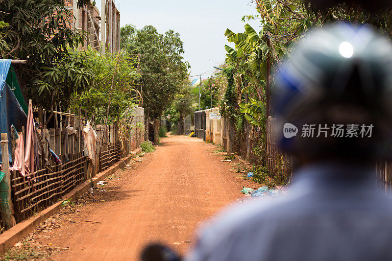 暹粒的一名TukTuk司机