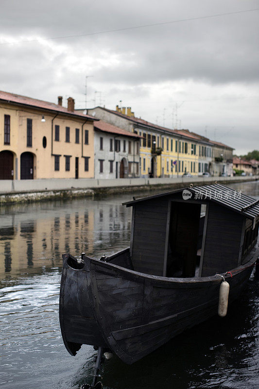 旧的米兰。Naviglio