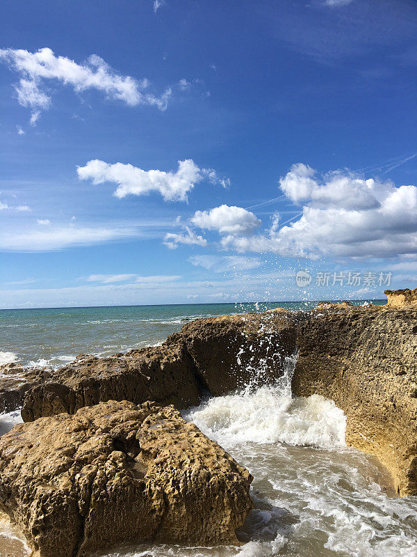 阿尔加维海岸线