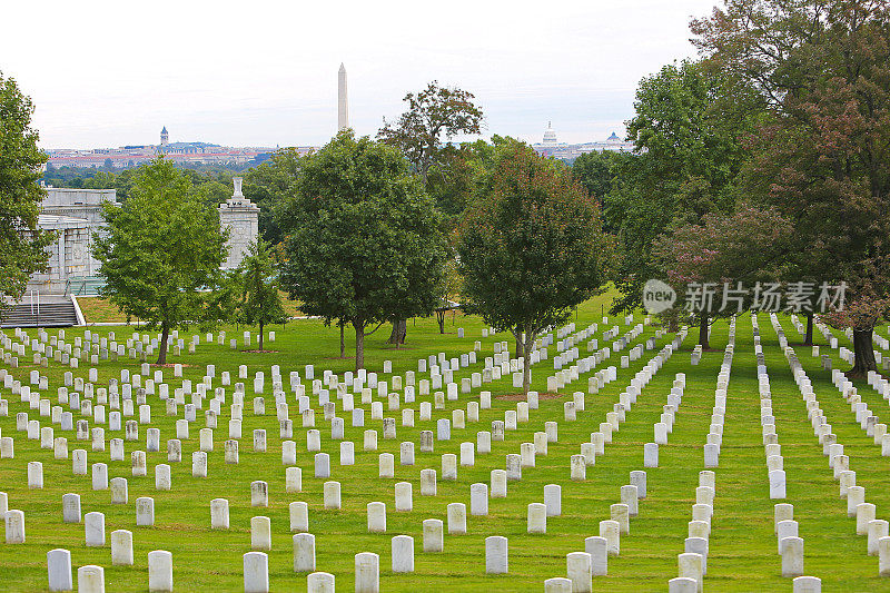 阿灵顿国家公墓，华盛顿纪念碑