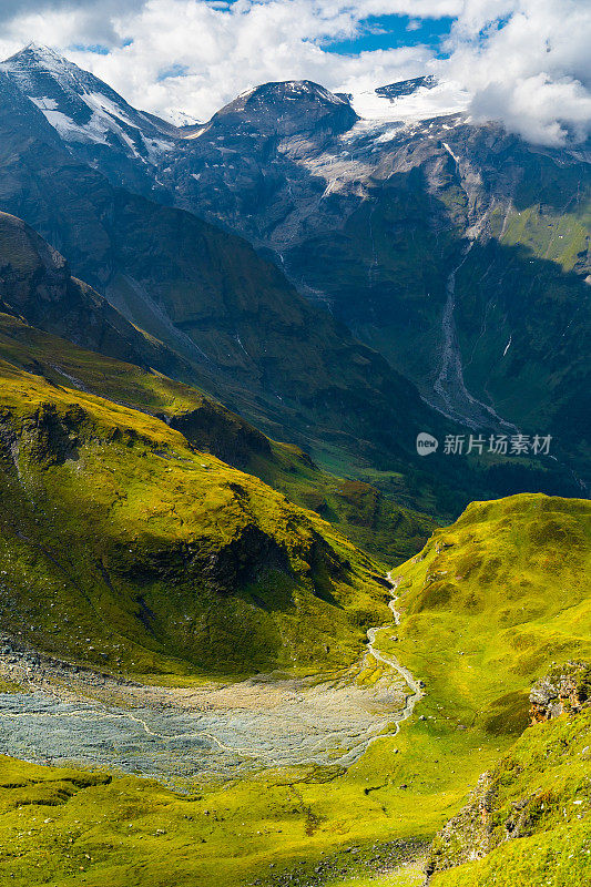 奥地利阿尔卑斯山环绕大格洛克纳路