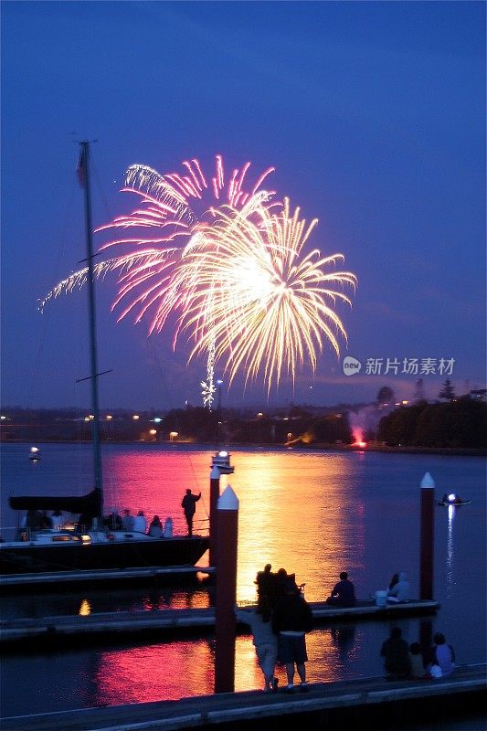 7月4日港口烟火