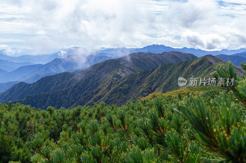 南阿尔卑斯山,日本山梨县县