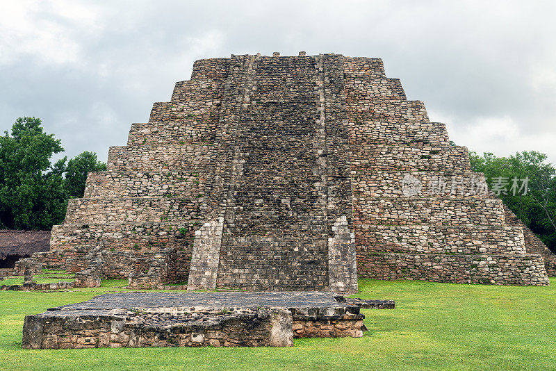 墨西哥尤卡坦半岛的玛雅遗址