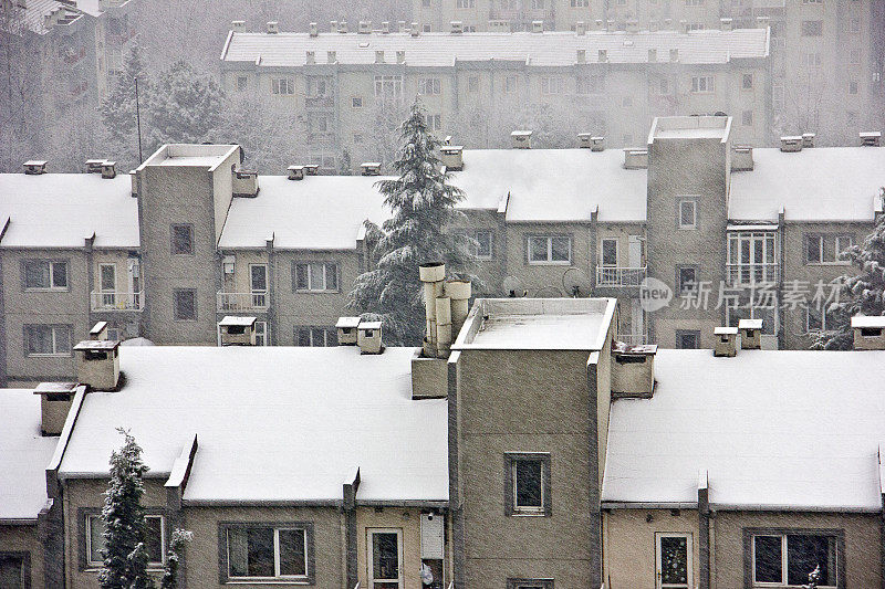 下雪的一天