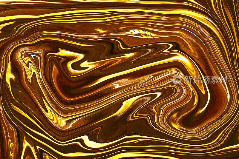 抽象流体液体大理石效果油漆背景
