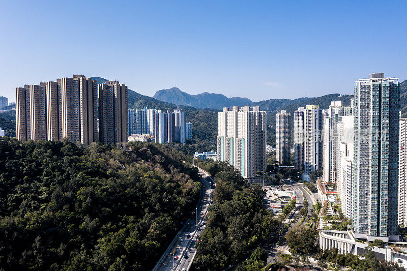 高密度居住在香港