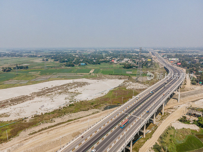 达卡高速公路发展孟加拉国公路运输系统