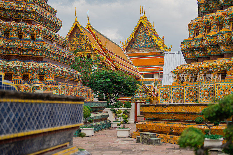 曼谷卧佛寺的风景