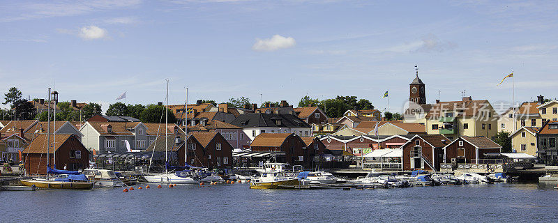 Öregrund在夏天