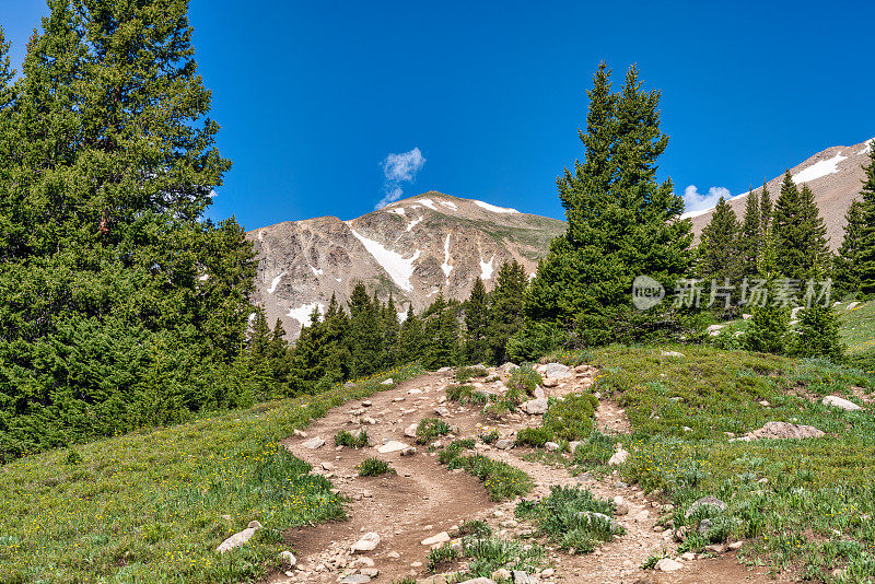 科罗拉多山地自然景观