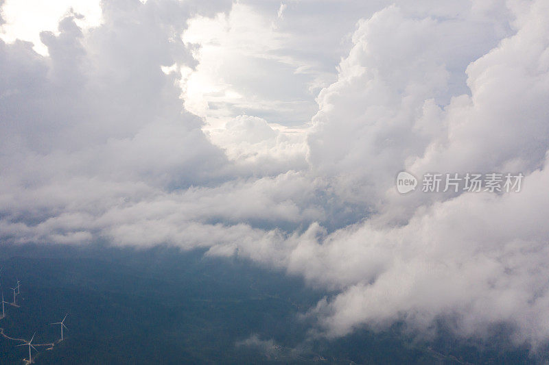航空摄影云