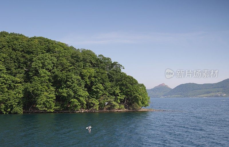 日本北海道的托谷湖