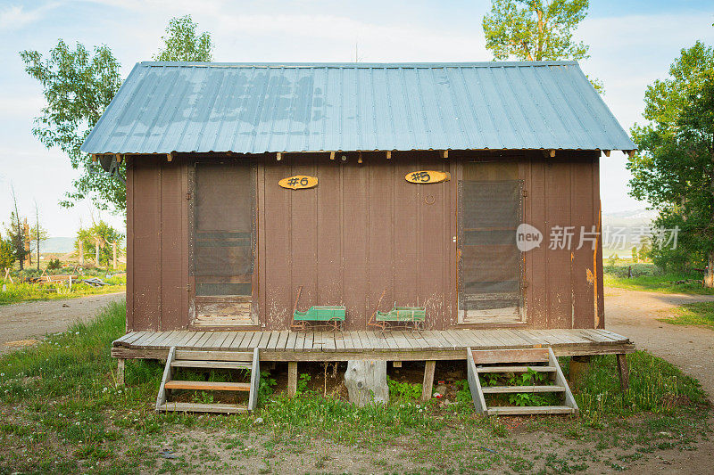 蒙大拿州度假牧场的住宿小屋