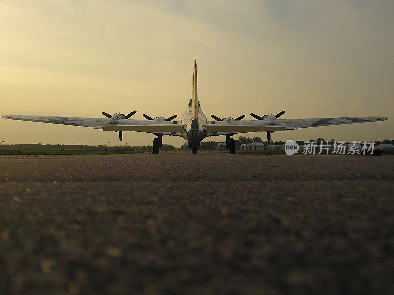 B-17G清晨