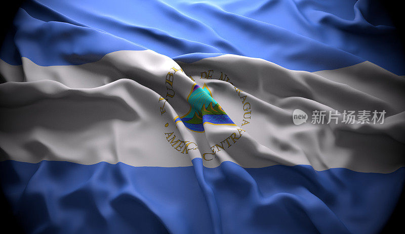 尼加拉瓜国家官方国旗