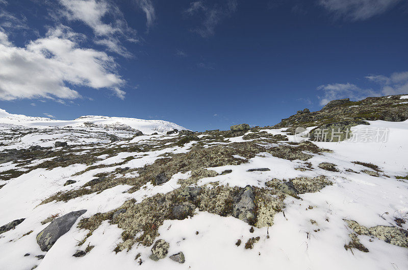 挪威Jotunheimen山区本季第一场雪