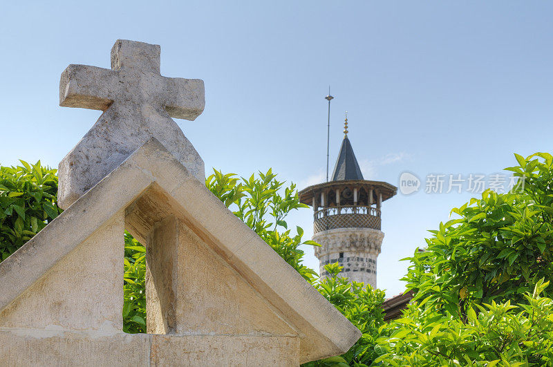 土耳其安塔基亚的教堂和清真寺