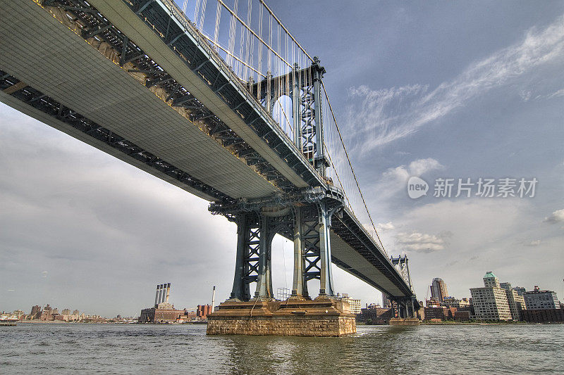 纽约曼哈顿桥东河