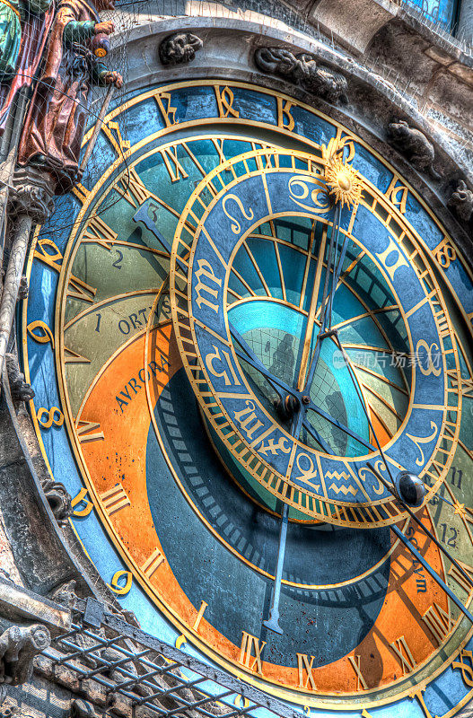 布拉格老城广场上的天文钟