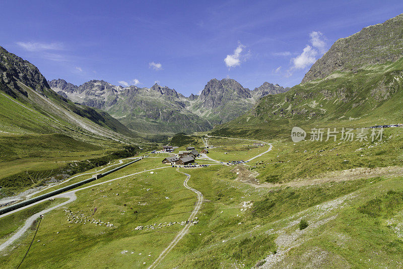 阿尔卑斯山山谷