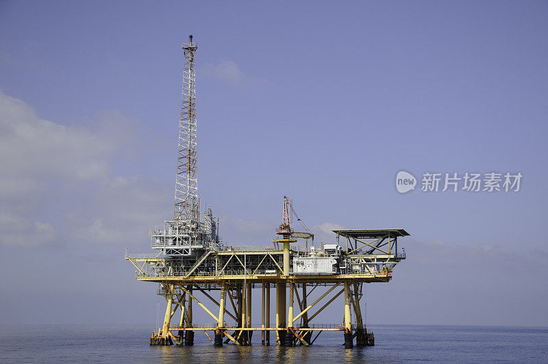 海上天然气生产平台