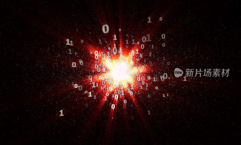 双子星在网络空间的爆炸