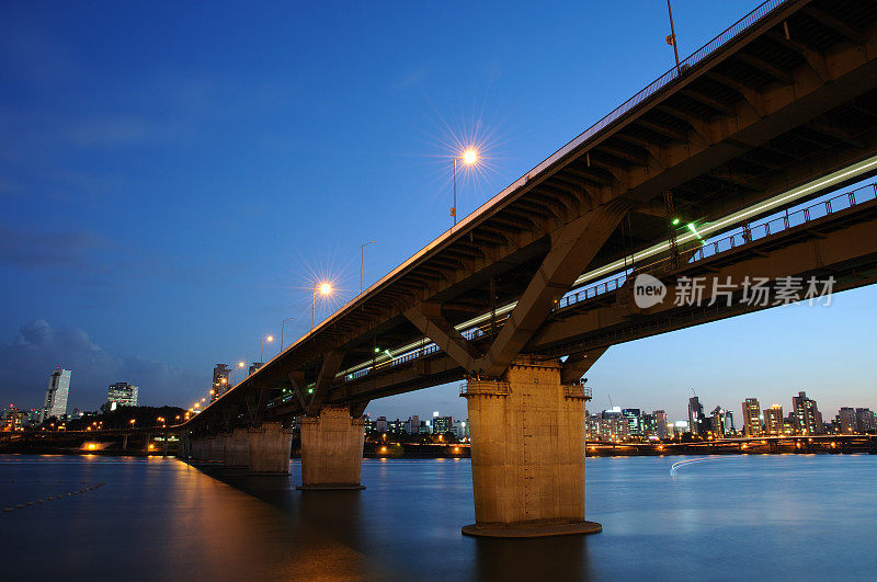 汉城汉江夜景