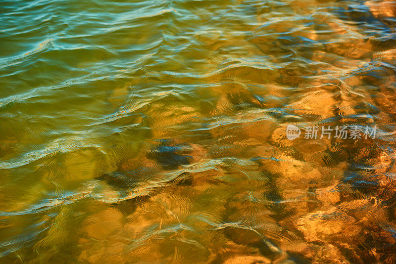 热带海洋背景