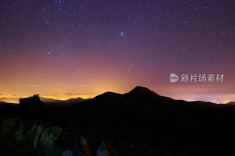 贝当古里亚银河-梅林德拉加山;文图拉岛