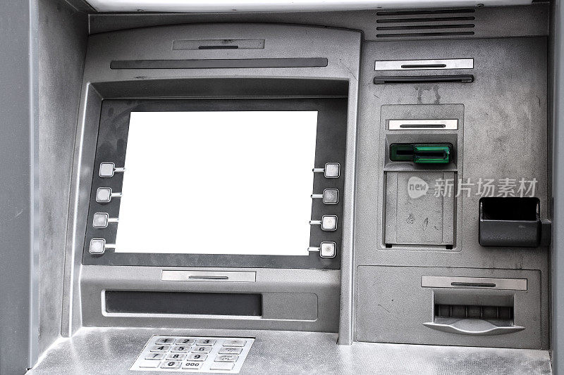 ATM机，坯料与裁剪路径