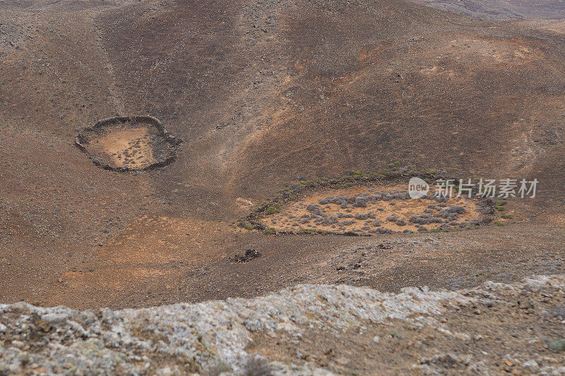 Montaña富埃特文图拉的奎马达——乌纳穆诺的纪念碑山