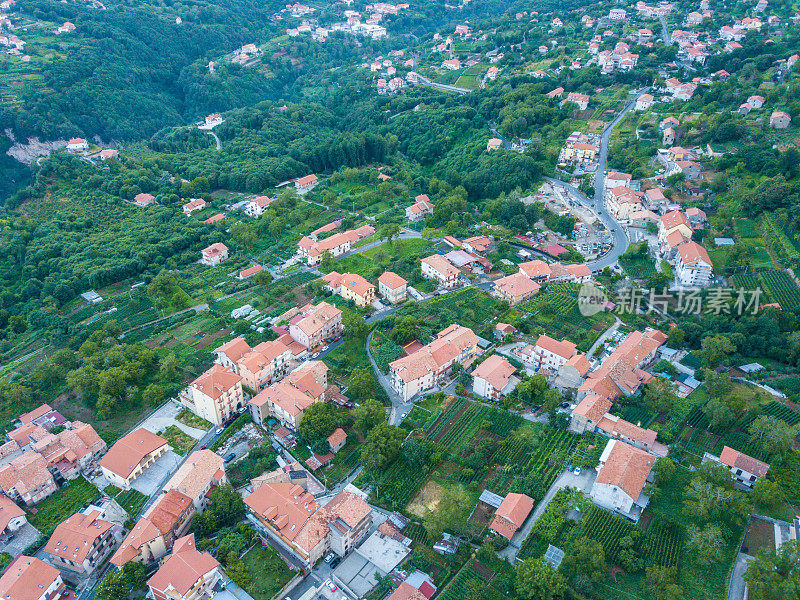 意大利阿马尔菲村，日出