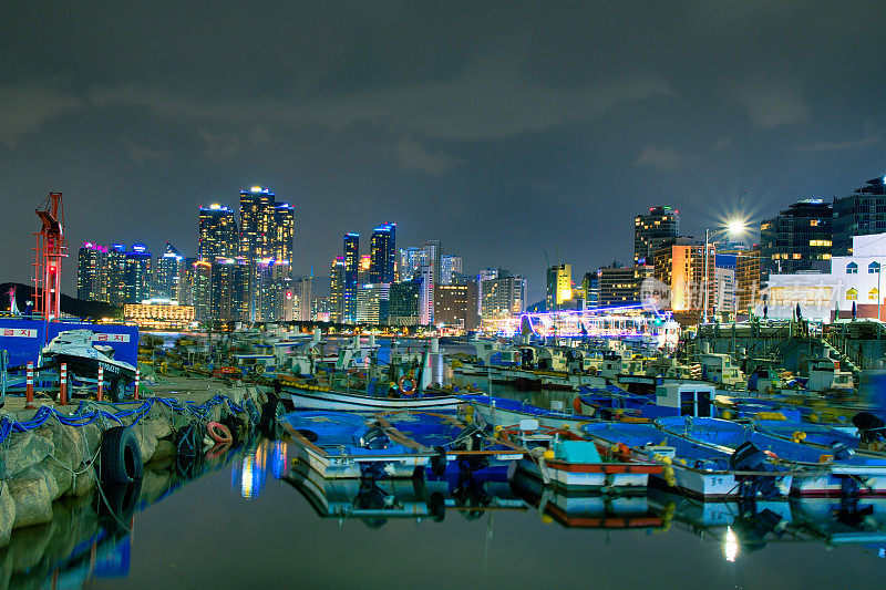 米浦海滩VD702的夜景