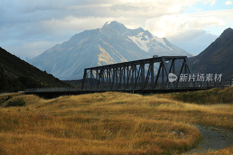 新西兰的库克山国家公园