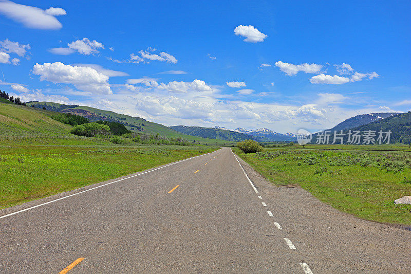 黄石公园道路