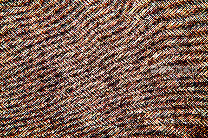 天然亚麻材料纺织帆布纹理背景