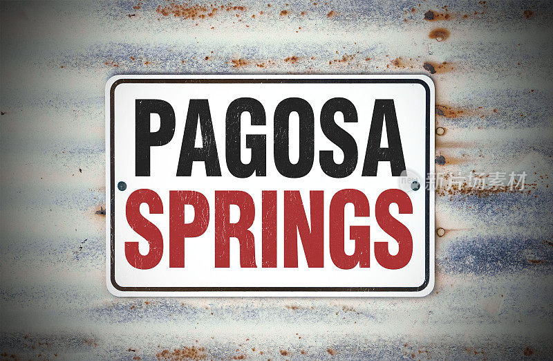 Pagosa泉标志