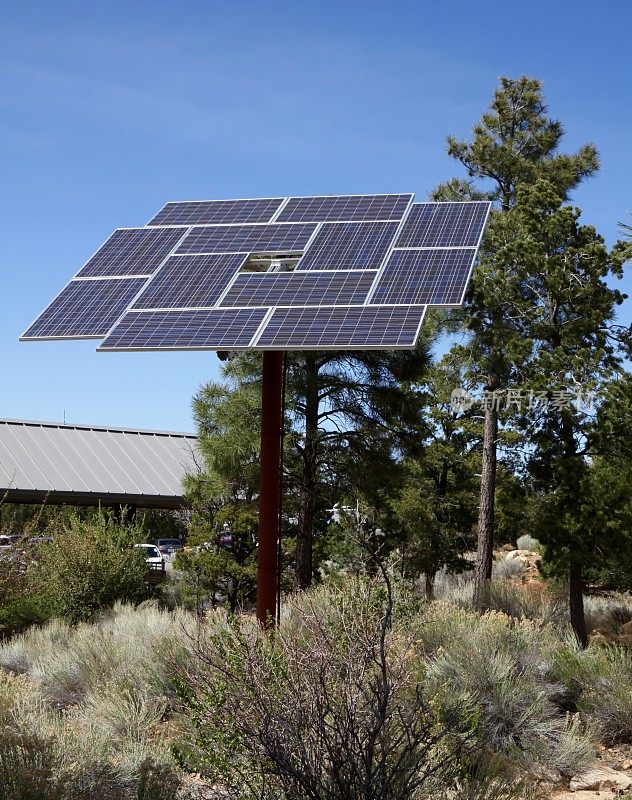 亚利桑那州的太阳能电池板