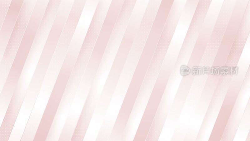 斜纹淡粉色条纹。抽象的几何背景。无缝循环运动图形动画4k超高清3840x2160