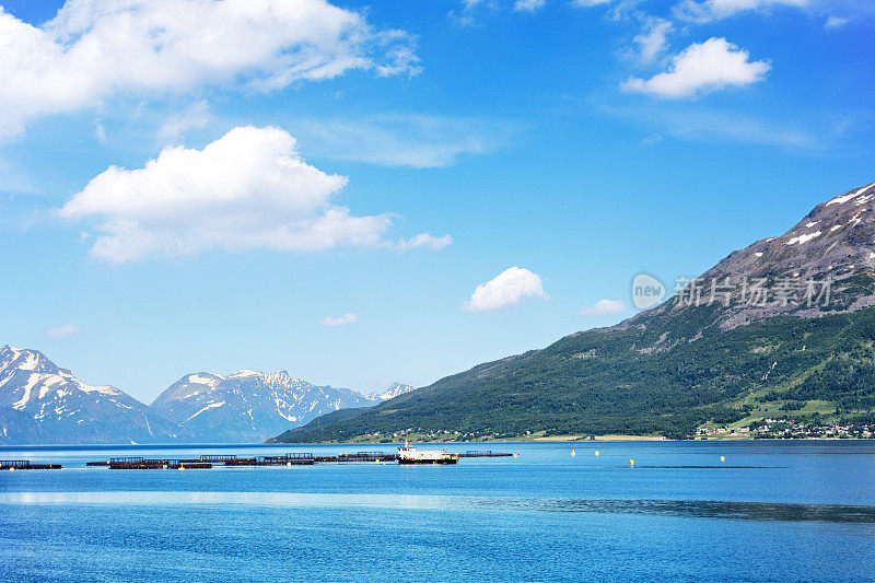 Lyngen峡湾,挪威