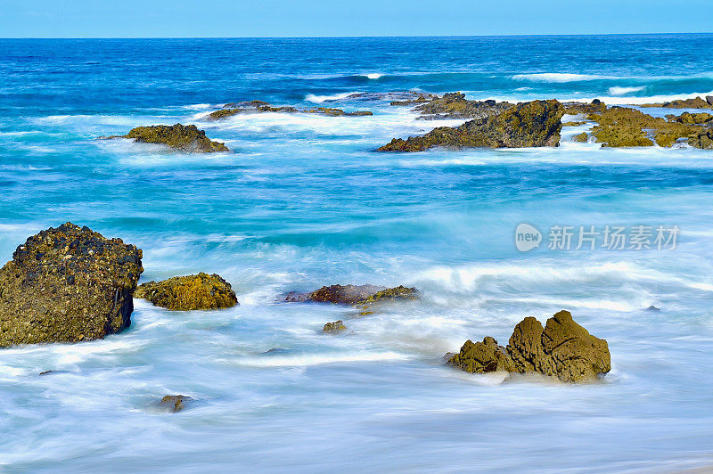 加州的海岸线