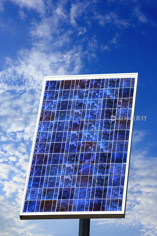 清洁能源光伏太阳能电池板