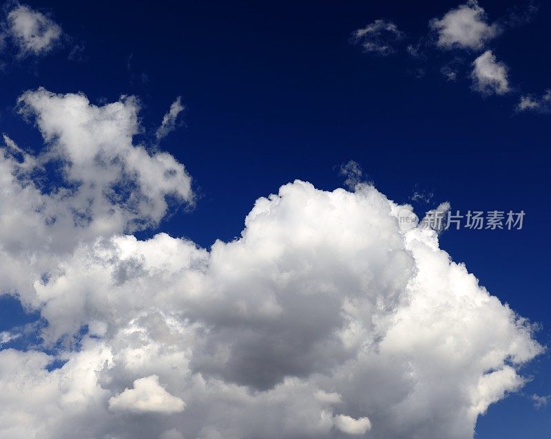 戏剧性的Cloudscape